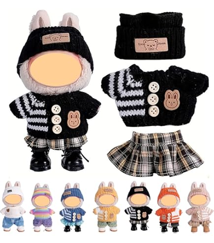 Amazon.co.jp: FUYUEROLabubu 着せ替え衣装 対応Labubu 17センチ衣装